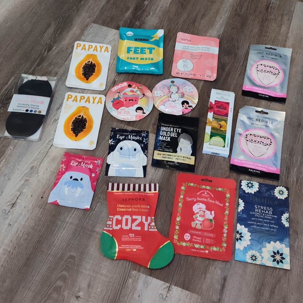 NWT! Beauty Mask Bundle (16 Items)